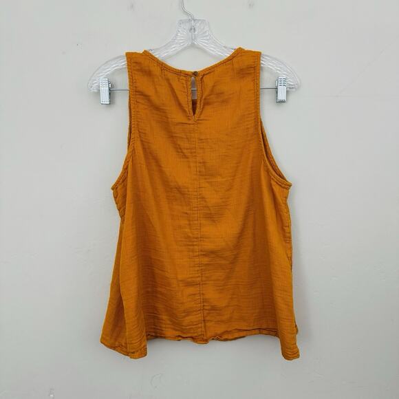 PrAna Orange Halter Neck Sleeveless Blouse Women’s Size L - Picture 5 of 7